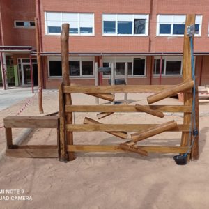 JUEGO DE CANALES CON GRUAS